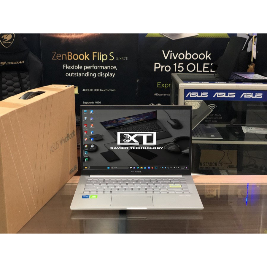 Laptop Gaming ASUS VIVOBOOK K413EQ I5-1135G7 NVIDIA MX 350 FULLSET