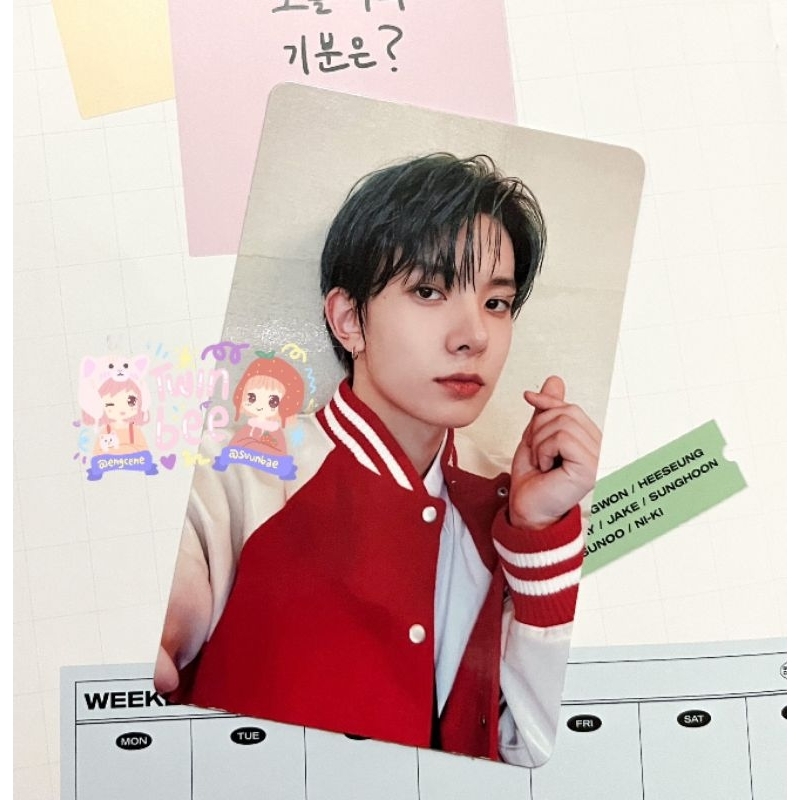 HEESUNG DIGI CODE MEMORIES ENHYPEN