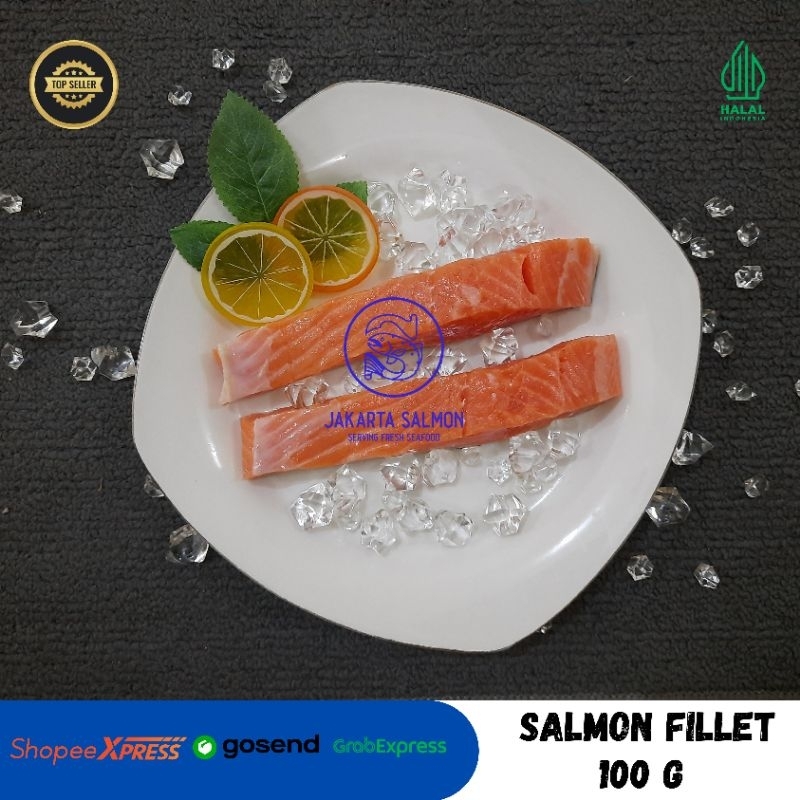 

Salmon/ Salmon Fillet/ Salmon Fillet Portion/ Salmon Potongan 100 gr