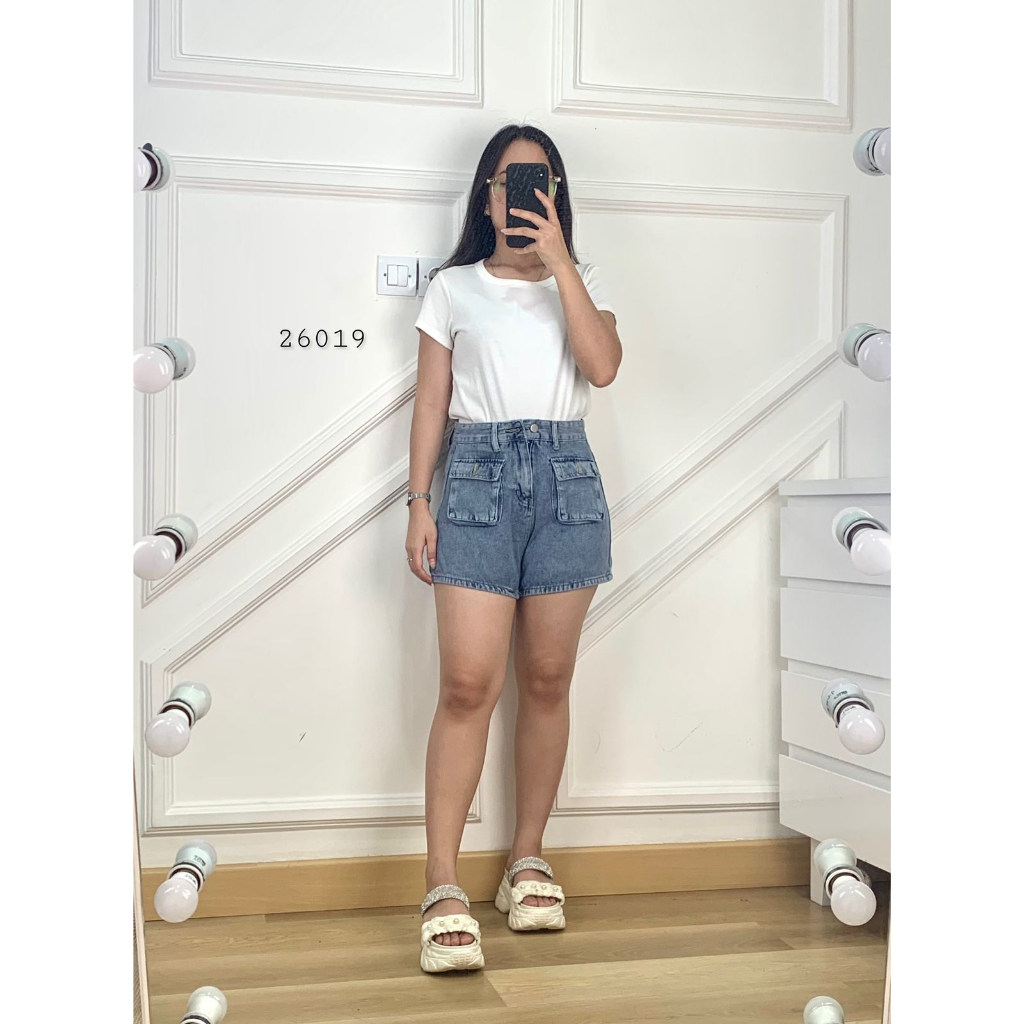 Jeans Pendek Wanita High Waist I Celana Jens Pendek Wanita I Jeans Pendek High Waist
