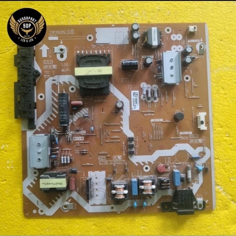 PSU - POWER SUPLAY - REGULATOR - MESIN TV PANASONIC TH 49E410G - 49E410
