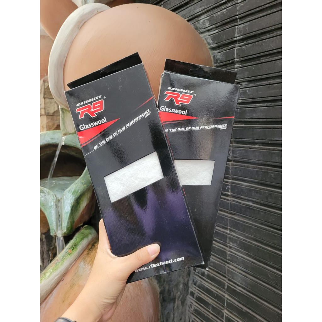Glasswoll Gasbul R9 Untuk knalpot Motor Isian Knalpot Universal Original R9 Racing