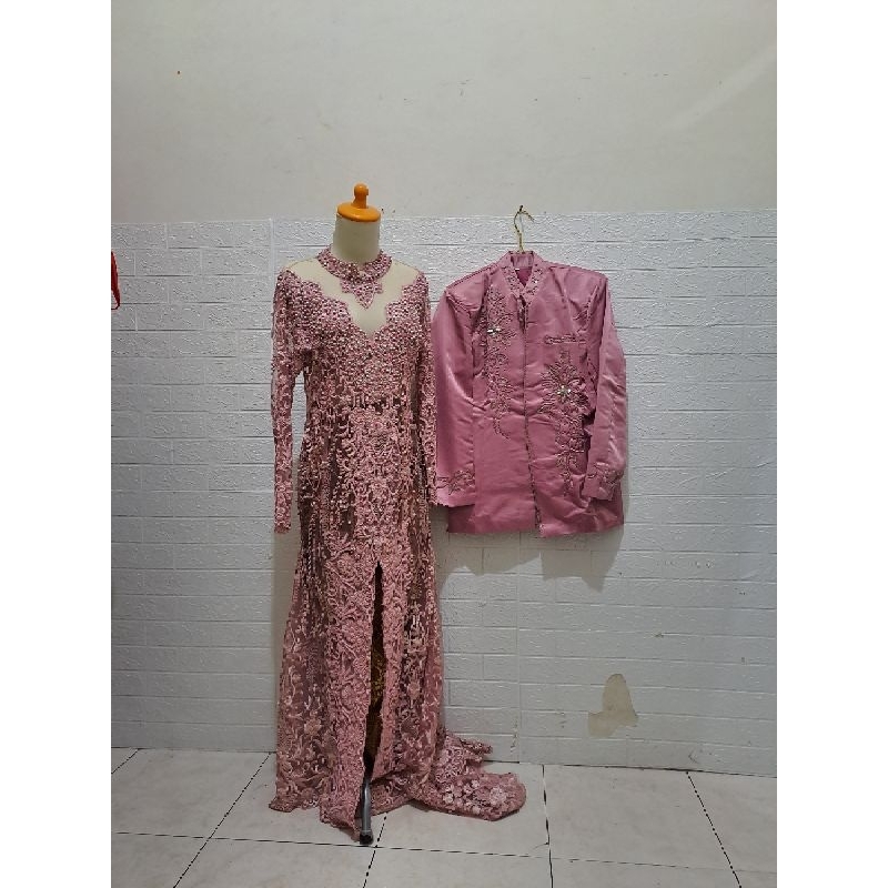 Preloved Kebaya Dusty Pink