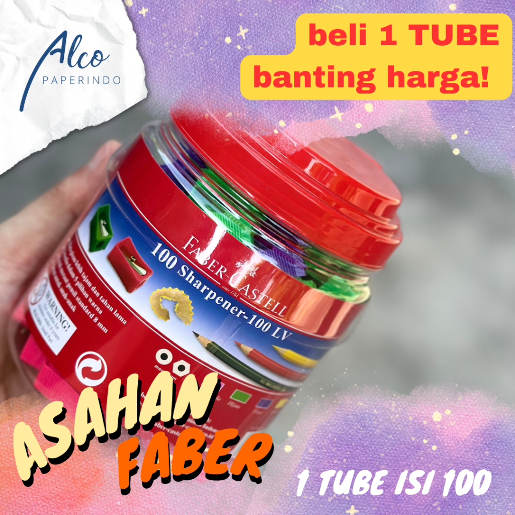 

Asahan Rautan Faber Castell tipe 100LV
