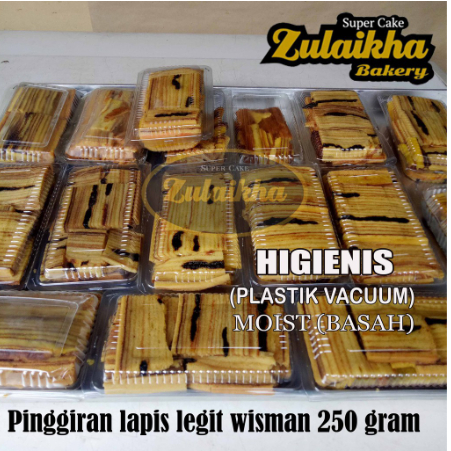 

TERMURAH PINGGIRAN KUE LAPIS LEGIT WISMAN 250 GRAM