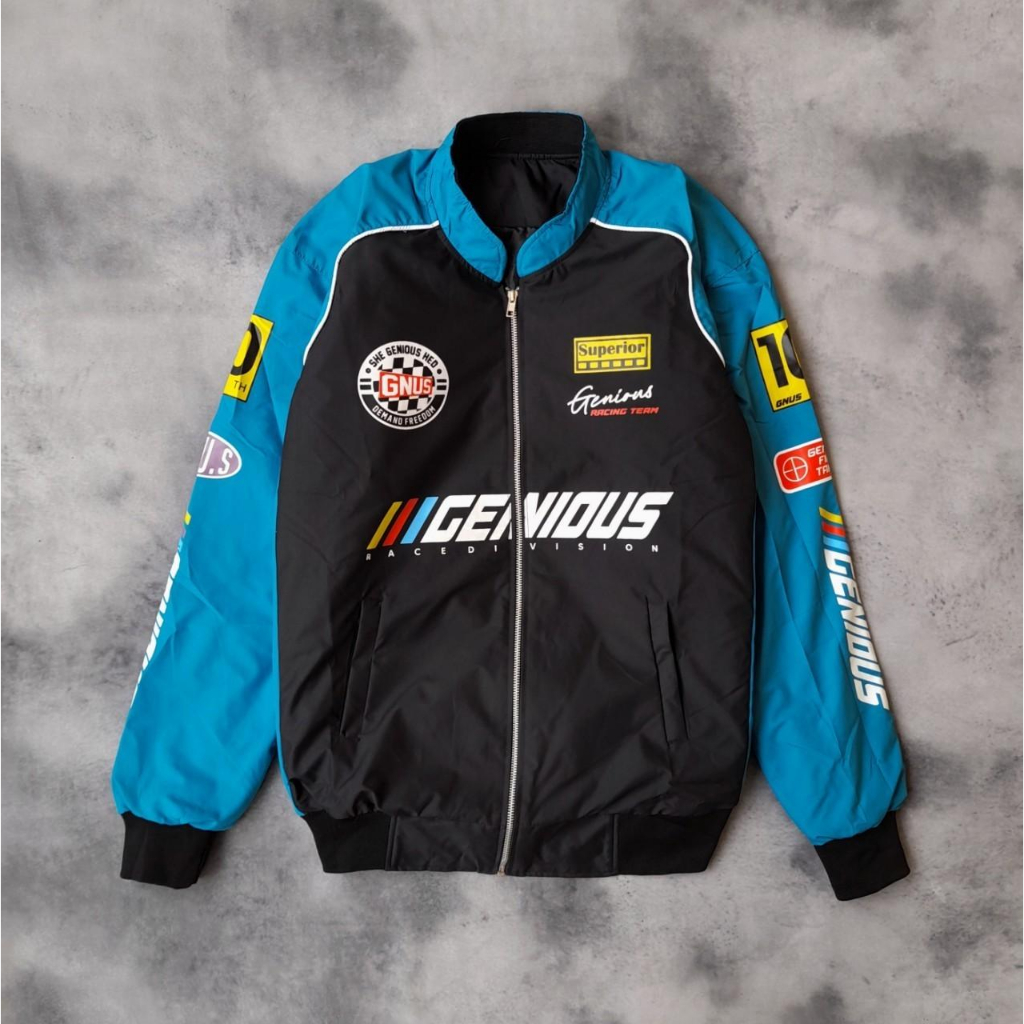 Genious Nascar Jacket Black Superior