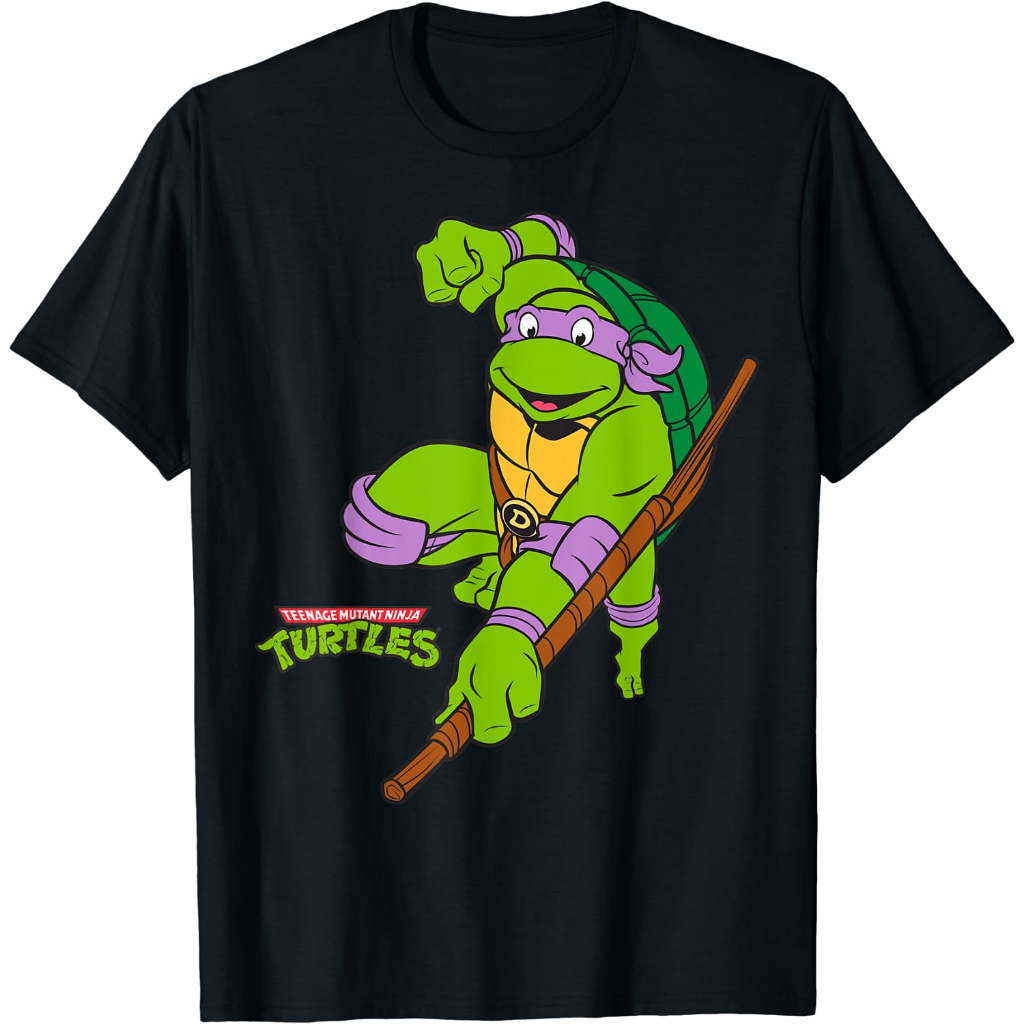 Kaos Anak Teenage Mutant Ninja Turtles Donatello Action T-Shirt Pakaian Fashion Baju Atasan Anak Lak
