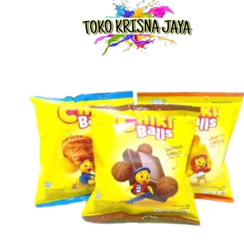 

CHIKI BALLS CHEEKY CHICKEN | CRAFTY CHEESE | CURIOUS CHOCO NETTO 10 GR x 10 PCS