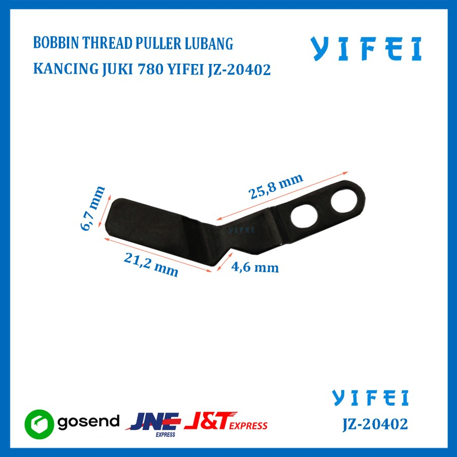 BOBBIN THREAD PULLER LUBANG KANCING JUKI 780 B2405-771-000 YIFEI-20402