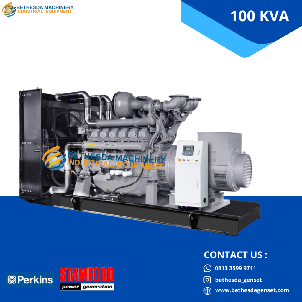 Genset Silent Perkins 100 Kva Stamford