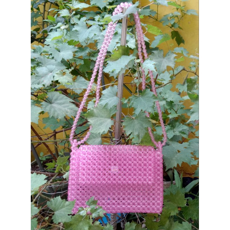 tas manik besar pink