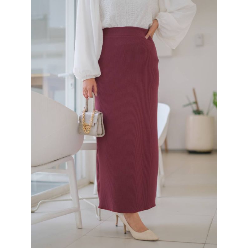 Hekaoutfit Skirt span|skirt knit premium