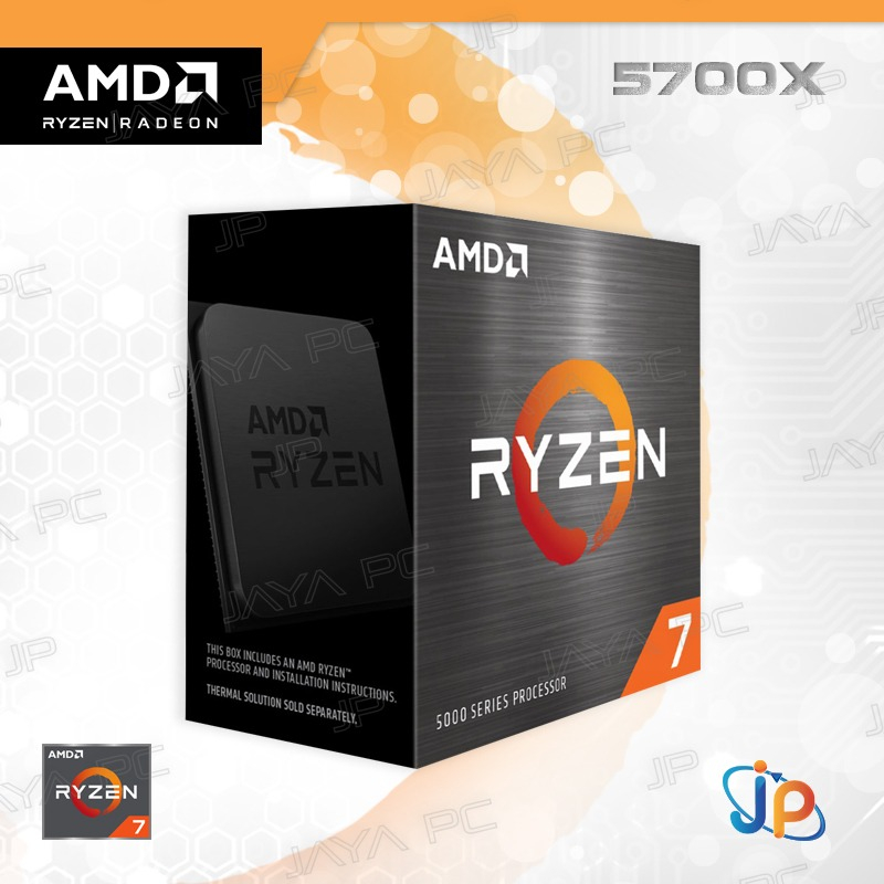 Processor AMD Ryzen 7 5700X 3.7 - 4.6 GHz Socket AM4