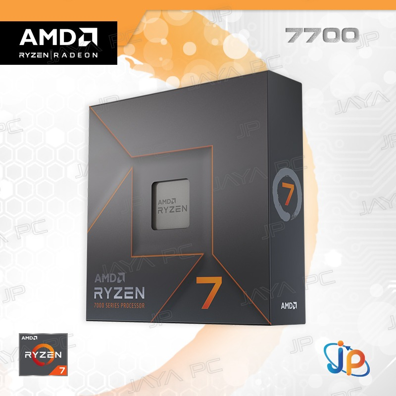 Processor AMD Ryzen 7 7700 3.8 - 5.3 GHz Socket AM5