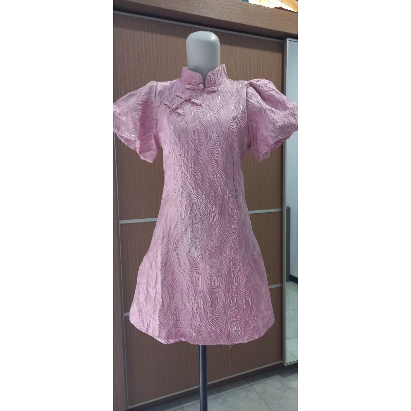 mini dress cheongsam / qipao preloved