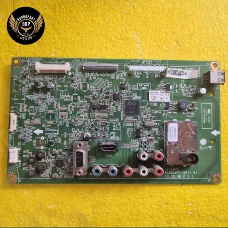 MB - MAINBOARD - MOTHERBOARD - MOBO TV LG 32LS3150A - 32LS3150