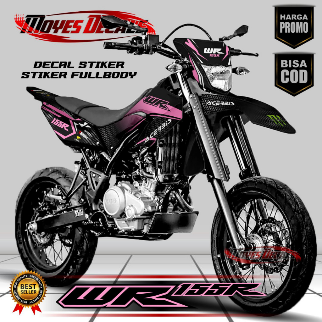 Decal WR 155R - Stiker WR 155 - Dekal WR 155R FullBody - Striping WR 155 Design Custom