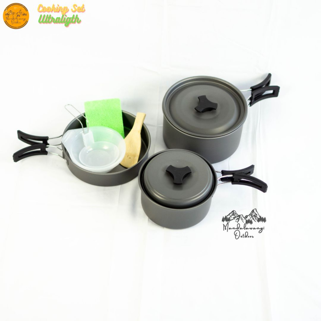 COOKING SET DS 300 DAN DAN COOKING SET SY 300 DAN NESTING SY 200 SY 301 FULL SET  PANCI GUNUNG DAN K