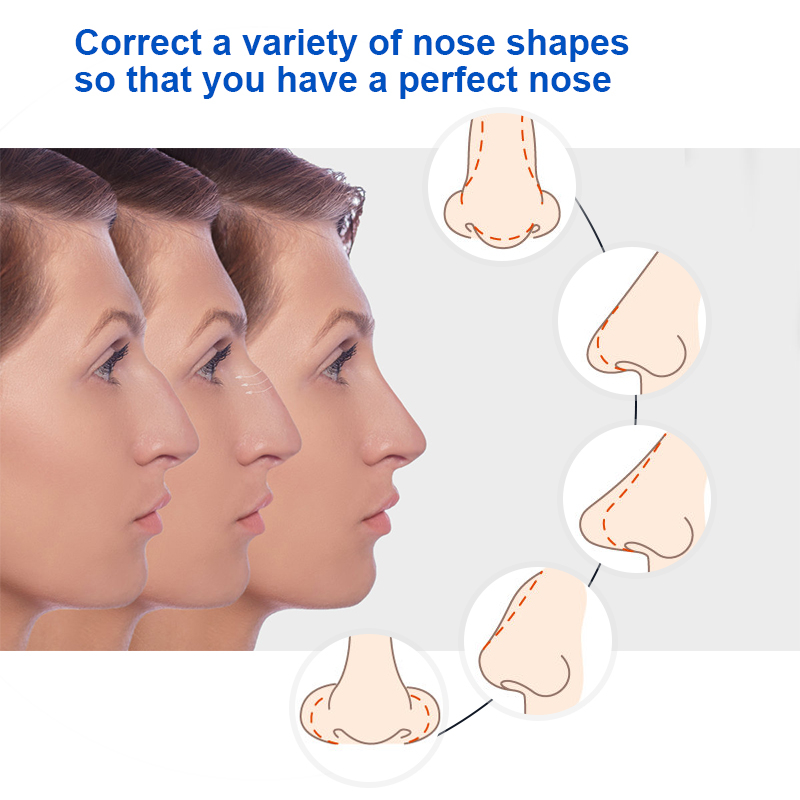 Transparan Nose Up Shaper Clip Food Grade Silicone Nose Up Lifting Shaping Shaper Untuk Kecantikan