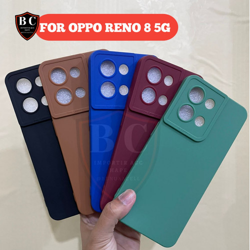 CASE OPPO RENO 8 PRO RENO 8T 4G - CASE PRO CAMERA MACARON RENO 8 PRO RENO 8T