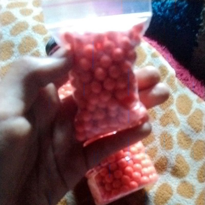 BB refil mainan anak ukuran 6mm isi 200