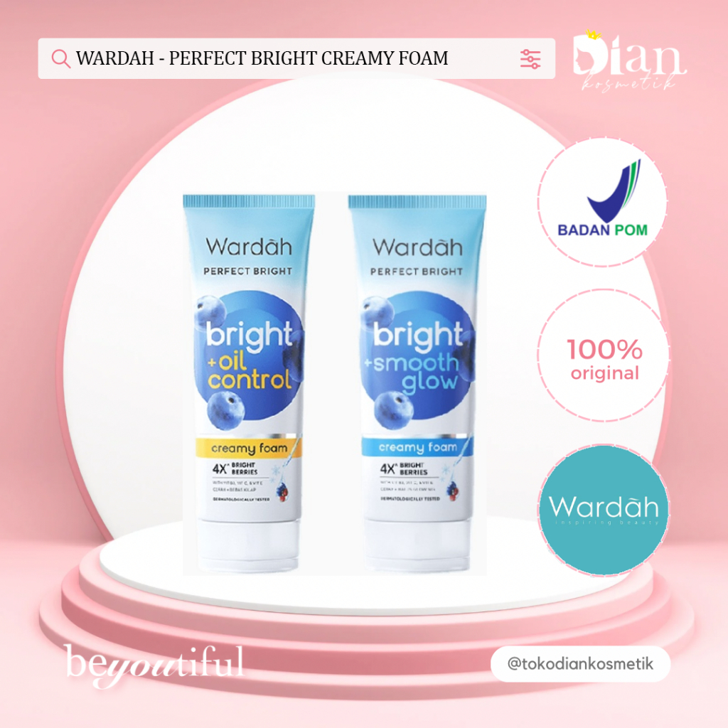 WARDAH - PERFECT BRIGHT CREAMY FOAM