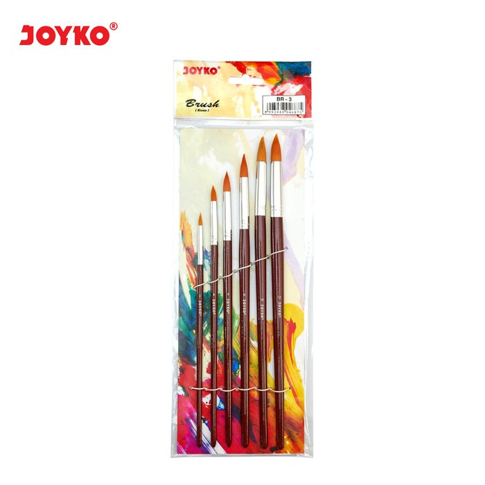 

Brush / Kuas Cat Air / Cat Minyak / Lukis / Acrylic Joyko BR-3