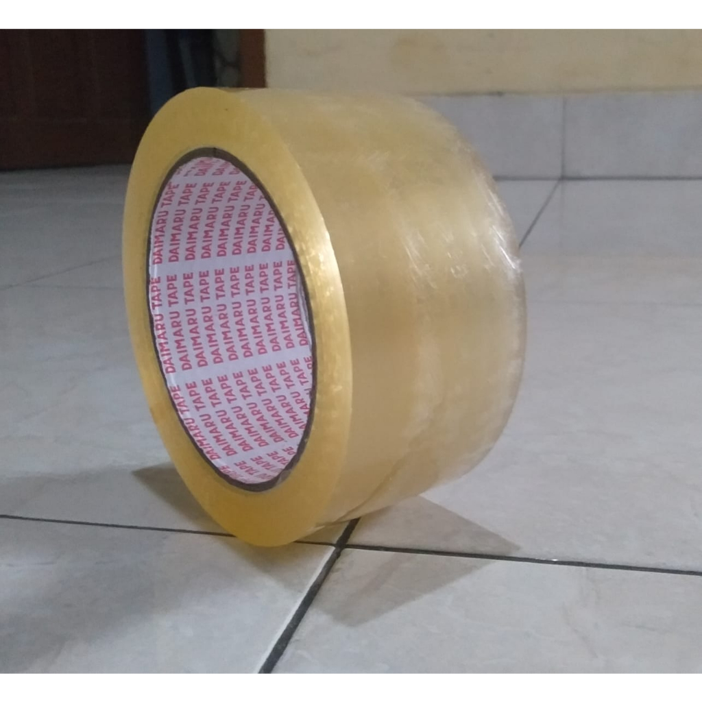 

Lakban Bening Tape Transparan 48 mm x 100 meter