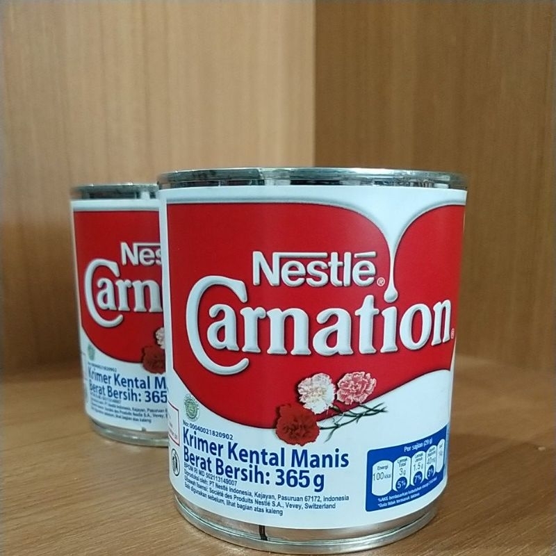 

SUSU KENTAL MANIS CARNATIONS 365 GRAM