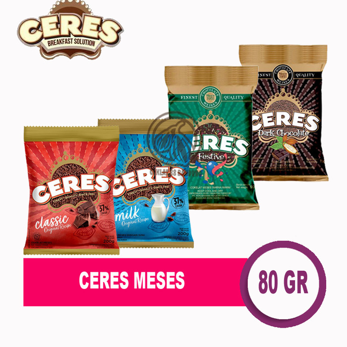 

Ceres Meses Hagelslag 80 gram / 80g Varian