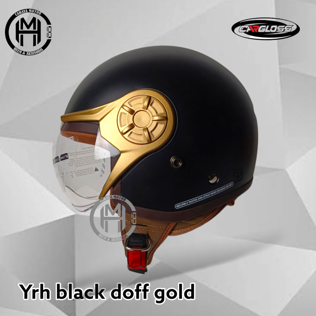 HELM CARGLOSS YRH HIJAB BLACK DOFF