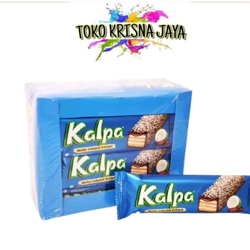 

ROMA KALPA WAFER COKELAT KELAPA NETTO 12 PCS X 22 GR