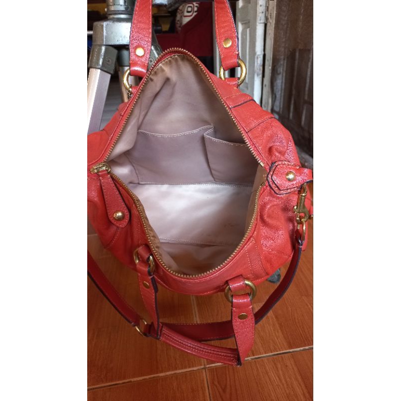 Coach Ashley Leather Satchel Bag