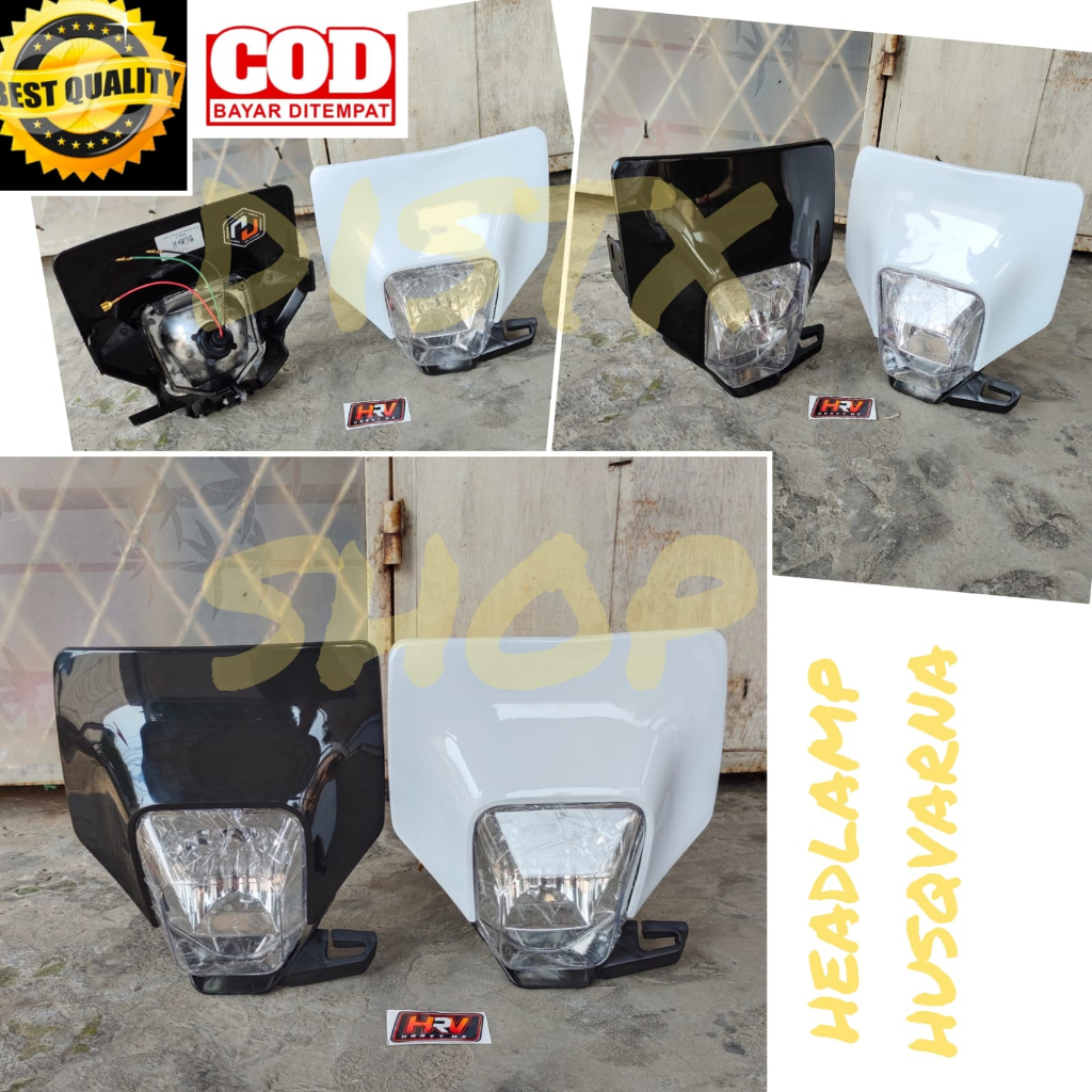 HEADLAMP HUSQVARNA LAMPU DEPAN HUSQVARNA LAMPU TRAIL HUSQVARNA