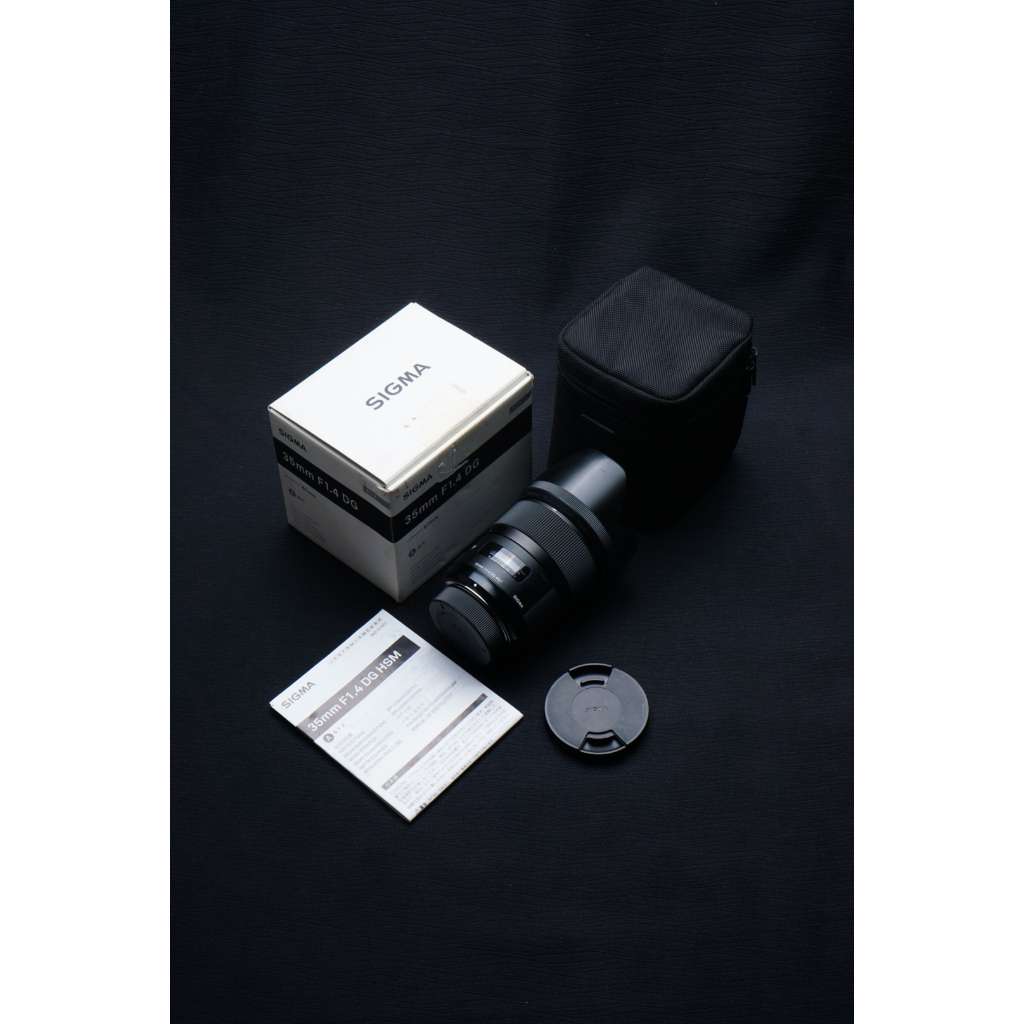 Sigma 35mm f1.4 DG ART for Nikon.