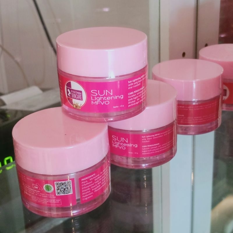 Krim Sun Lightening MFVO DYC Skincare Mencerahkan Memutihkan Wajah
