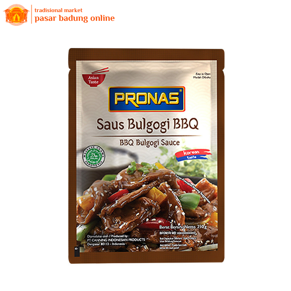 

Pronas Saus Korean Bulgogi BBQ 250gr
