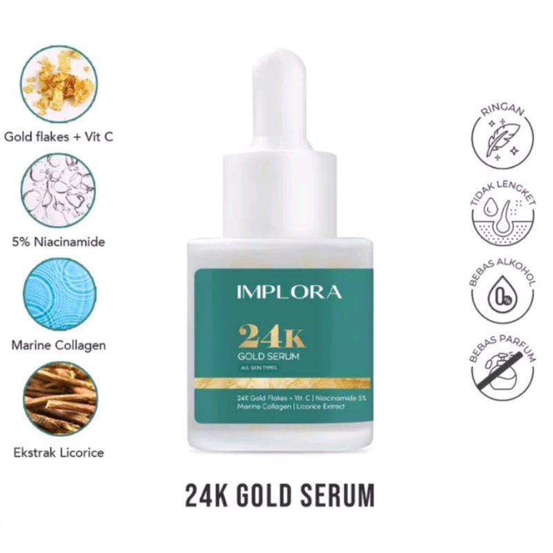 SERUM 24K GOLD IMPLORA