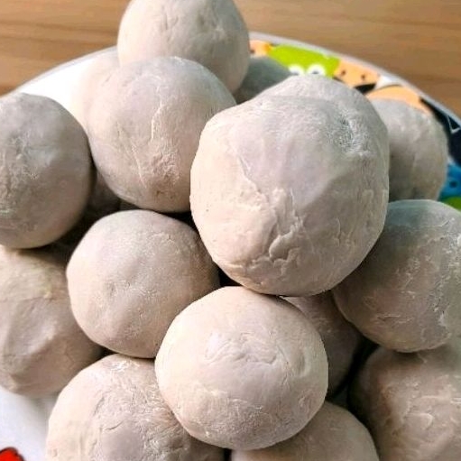 Replika makanan bakso ayam / dummy food bakso ayam/ Replika mainan / pajangan etalase jualan / dekor