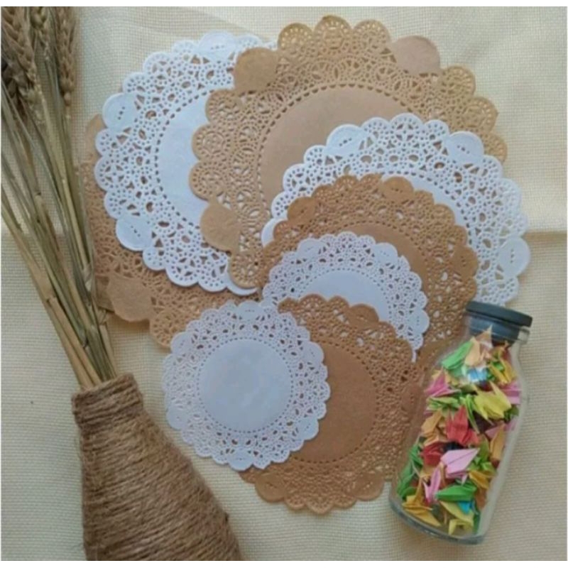 Kertas Dolly - Doilies paper - Kertas Renda Alas Kue - Kertas Hias