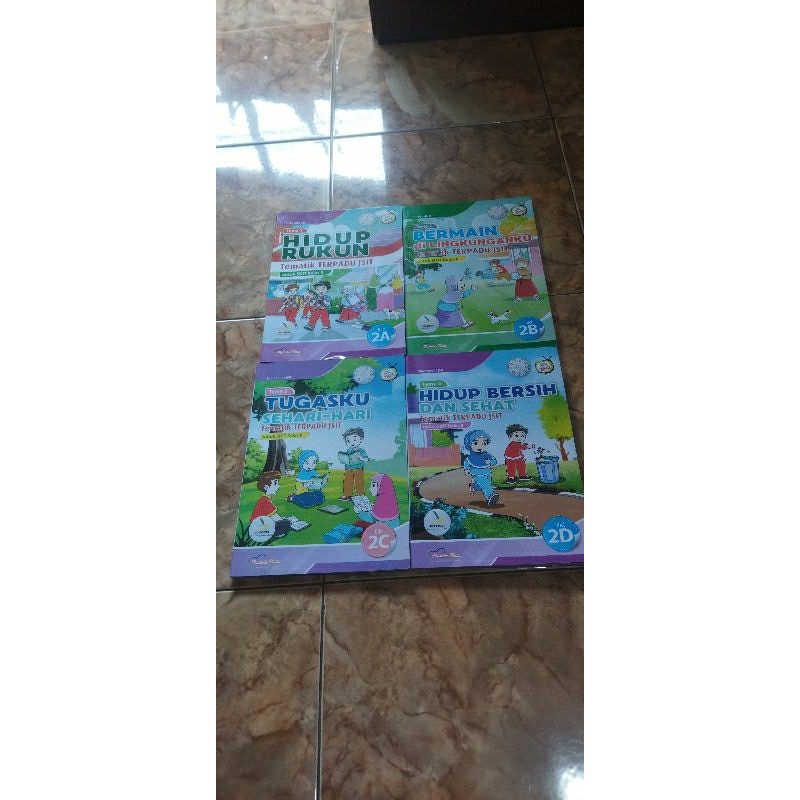Tematik Jsit kelas 2 SD/Mi A,B,C,D Penerbit pustaka mulia