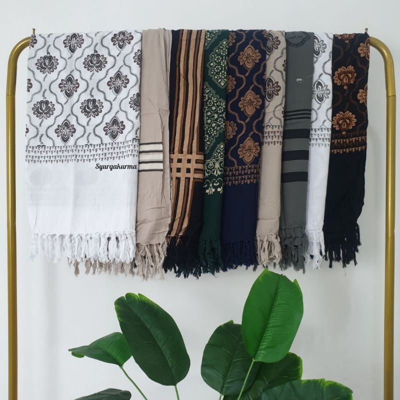 Sorban Kasmiri Atau Rida Katun Motif Printing | Sorban KASHMIRI | Sorban Keren | Sorban motif kashmi