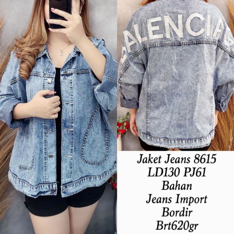 ciabi jacket/jacket wanita/jacket jeans/terbaru/jumbo