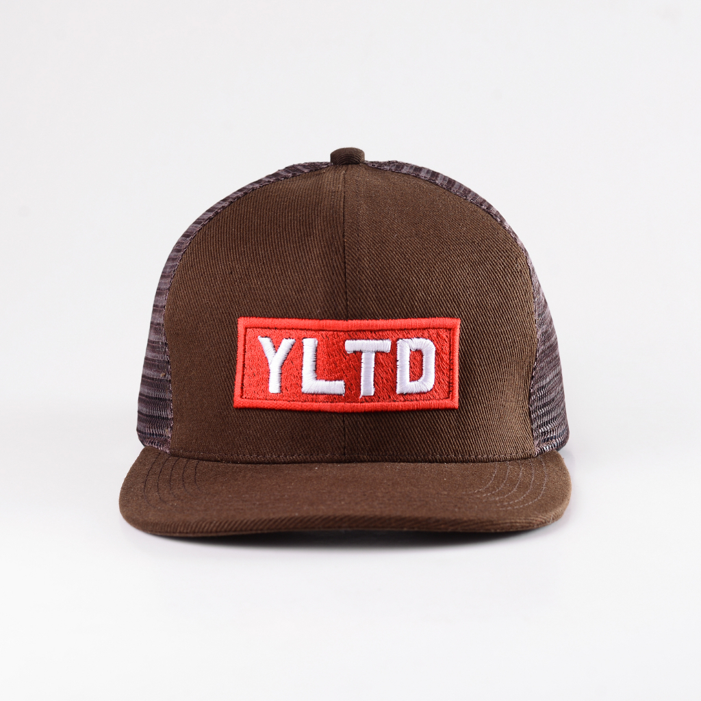 YLTD - Hat Topi Snapback Flame Brown