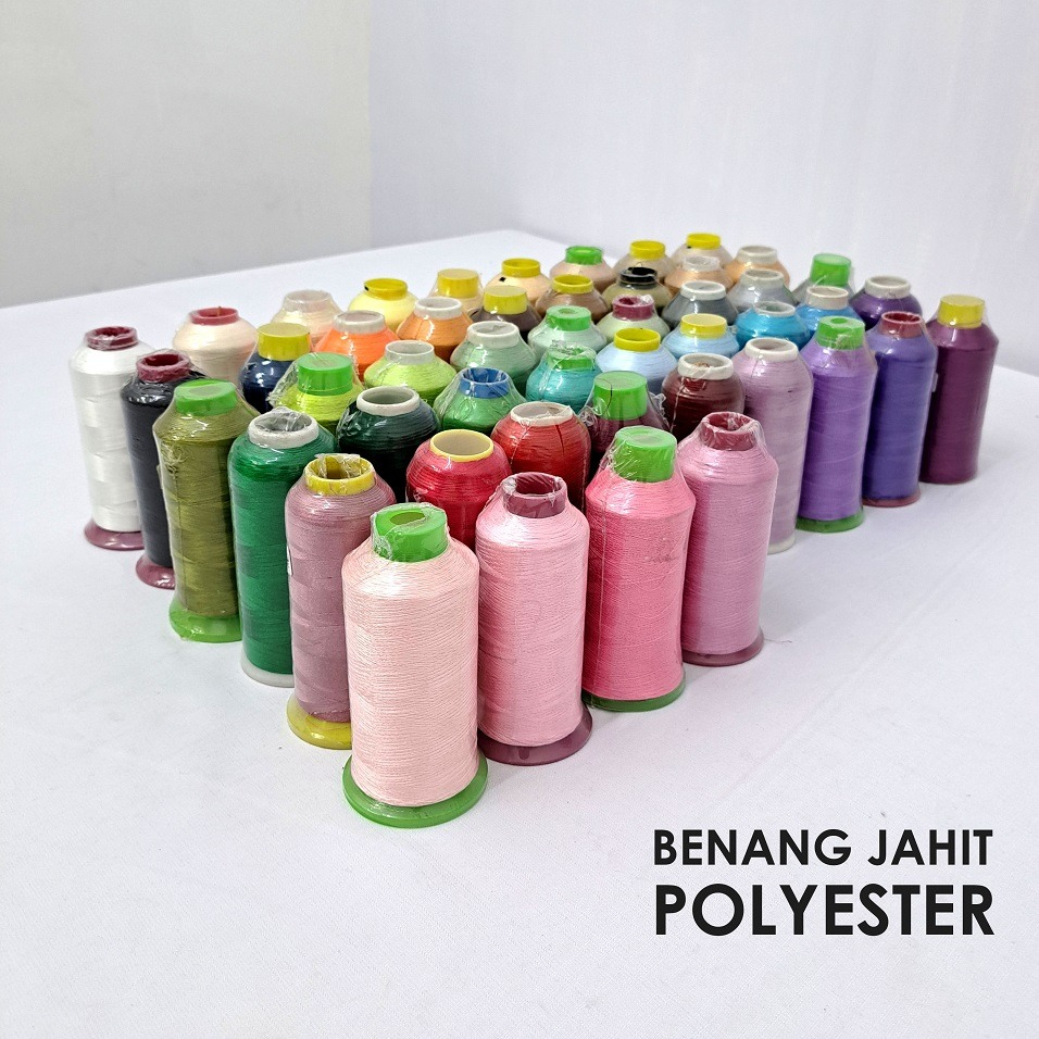 Benang Jahit / Benang Bordir Polyester Glosy