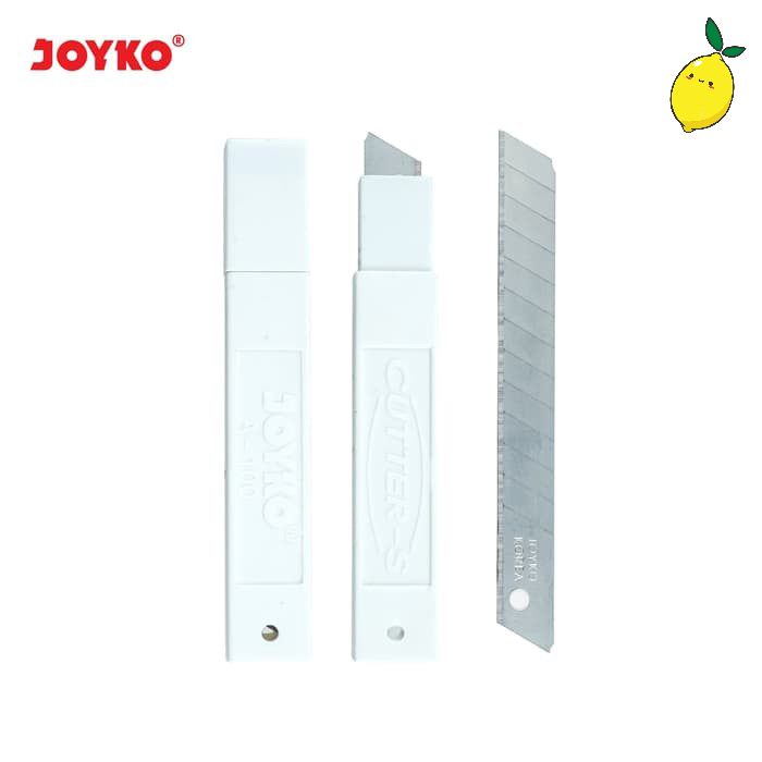 

Refill Cutter Blade / Isi Pisau Pemotong Joyko A-100 1 Tube 5 Pcs