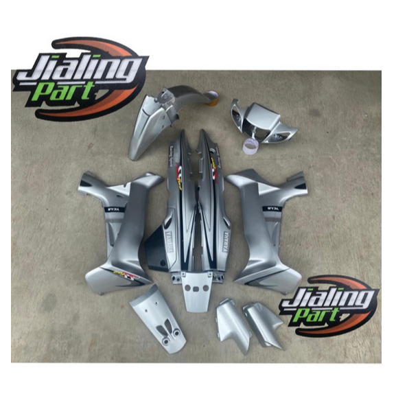 Sepaket body full halus fiz r ss two silver cover body fiz r ss two silver