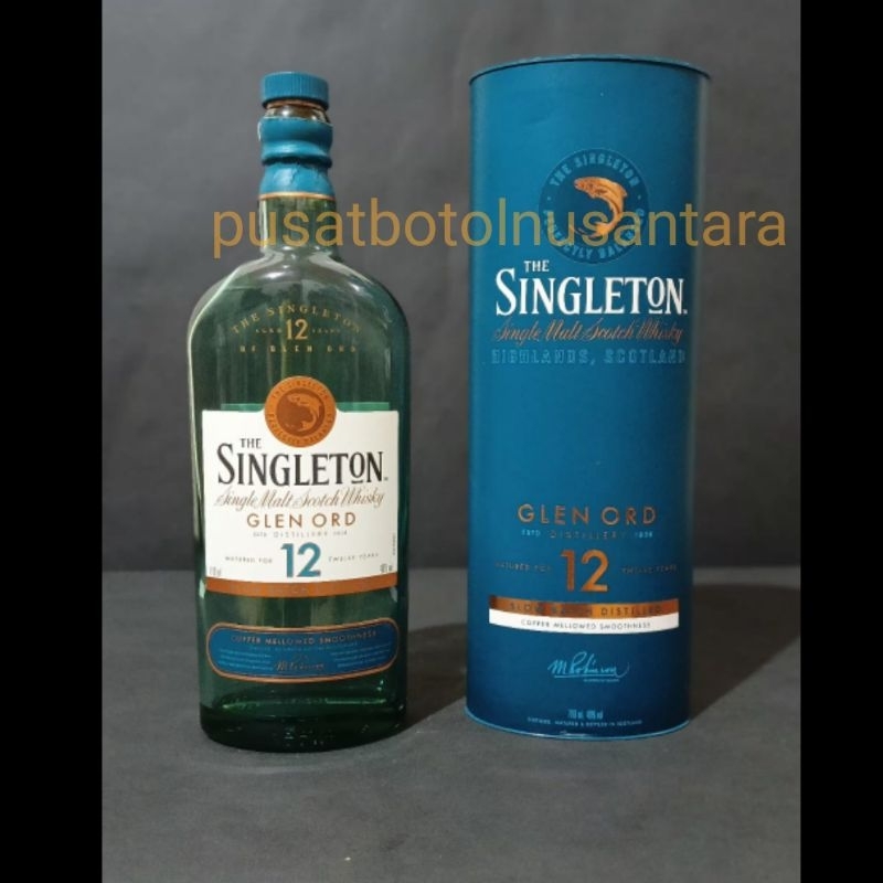 Promo  Botol kosong botol bekas Singleton 12 Glen ord / Koleksi / pajangan/