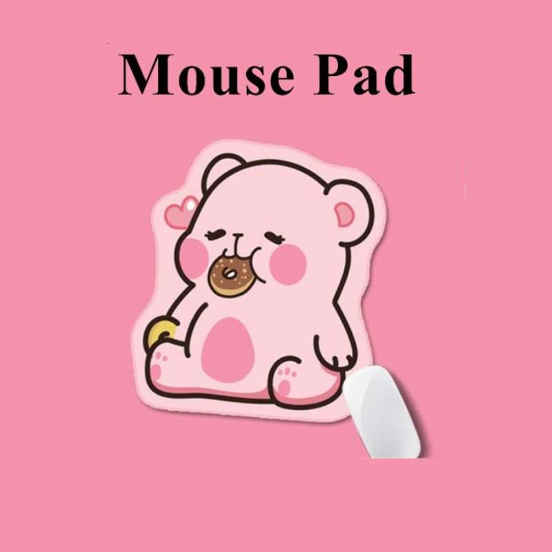 Alas Mouse Anti Slip Hewan Lucu - babi, sapi, kucing, sapi. anak anjing