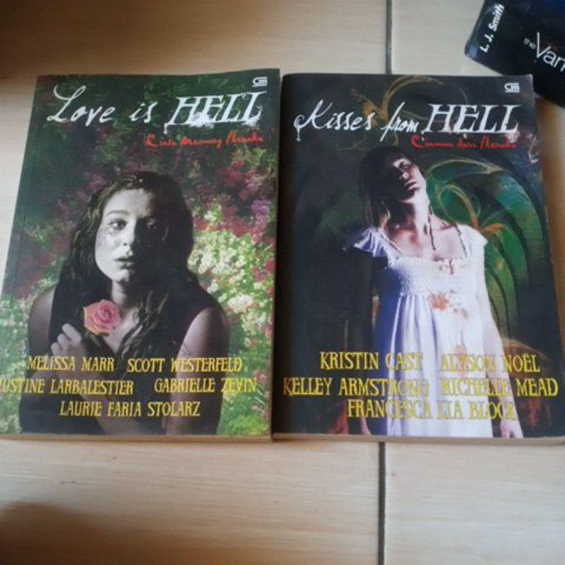 buku kumpulan cerpen miateri kisah2 cinta vampir bekas original